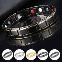 Fashion Healthy Magnetic Fitness Weight Loss Health Care Bangles Magnet Arthritis Pain Relief Energy Bracelet for Women Men Gift