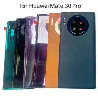 6.53" Back Cover For Huawei Mate 30 Pro Battery Cover Rear Door Panel Housing with Camera Lens Logo Replacement Parts