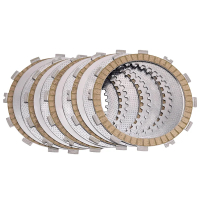 39bD ชุดแผ่นคลัตช์และแผ่นเหล็กสำหรับมอเตอร์ไซค์ KAWASAKI BJ250 Estrella Custom RS ZR250 Balius II ZX