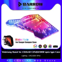 Barrow Distro Plate For Cougar Conquer Case,MOD Waterway Board Reservior PC Water Cooling System CRZF-SDB V2