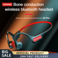 Tai nghe Bluetooth dẫn truyền xương Lenovo X3 Pro - Đen, 16mm, IPX5