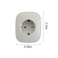 Home Improvement WiFi Socket EU Plug Home Improvement Measure Solar Meter Mini Plant WiFi Socket Wlan WiFi Socket