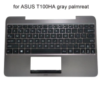 UI English Laptop Palmrest Keyboard For ASUS Transformer Book T100HA T100 Replacement Keyboards C Shell Cover 90NB0748-R31UI0