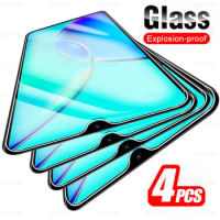 VivoY27 Glass 4Pcs Protective Glass For Vivo Y27 4G Vovi Vavo Y35+ Y35 Plus 5G VivoY35 Y 27 35 Screen Protector Armor Cover Film