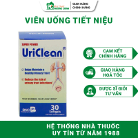 Viên Uống Tiết Niệu BNC MediPharm Super Power UriClean Hỗ Trợ Sức Khoẻ Đường Tiết Niệu 30 Viên/Hộp