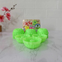 cetakan kue putu ayu bulat merk kh isi 48 pcs Plastik Alat Jelly BY MEGA CETAKAN