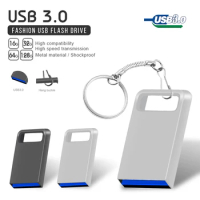New mini metal usb3.0 flash drive 4G 8G 16GB 32GB 64GB 128G Pendrive Flash Drive Memory Stick Pen drive Portable U disk gift
