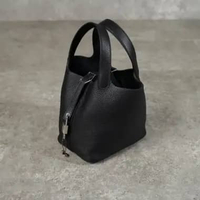 Tas HERMES PICOTIN 18 BLACK PHW BAG 100% ORIGINAL 18X18X15CM