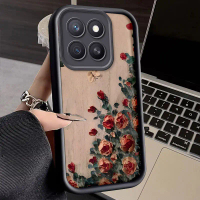 Ốp Điện Thoại Sơn Hoa Hồng Bướm, Dành Cho Honor X8c, Ốp Lưng TPU Mềm Chống Sốc, Bảo Vệ Chống Rơi, Ốp