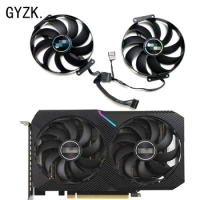 New For ASUS GeForce RTX3050 3060 3060ti LHR DUAL MINI OC V2 Graphics Card Replacement Fan T129215SU PLA09215S12H