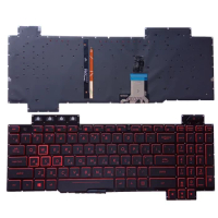 New RU Red Backlit Keyboard For Asus FX705 FX504 FX504G FX505 FX505D FX80 FX86