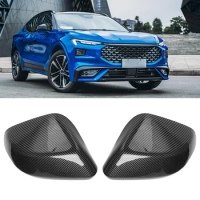 Car Modified Rearview Mirror Cover Sequin Sticker Decoration Accessories For Ford Evos