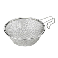 Camping Outdoor Stainless Steel Sierra Cup Lightweight Compact Boiling Pot Heat Corrosion Resistance Measuring Soup Bowl Tea Cup