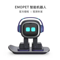 Emo Robot Intelligent Ai Emotional Communication Interactive Dialogue Recognition Emopet Desktop Companion Toy Model