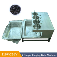 304 Satinless Steel Hopper 300kg/h 3-20mm Popping Boba Bursting Juicy Ball Bubble Tea Pearl Maker Making Machine
