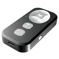 For Tiktok Mobile Self Timer Zoom Function Bluetooth Remote Controller, Page Turning, Liking, Self T