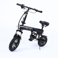 Folding Mini Adults Electric Bike Brushless Steel Moped Cycling Portable E-Bike электровелосипед