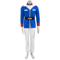 Amuro Ray Cosplay Costume for Women Girls Men Adult Anime Outfit Halloween Cos blue uniform