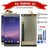 For Elephone M3 LCD Display and Touch Screen Screen MTK6755 Digitizer Assembly Replacement +Tools For Elephone M3 Mobile