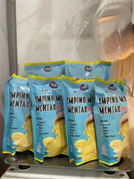 emping belinjo mentah bu sum kartasura - emping belinjo mentah asin manis pedas - mping mentah - mli