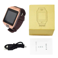 10pcs/lot DZ09 smartwatch for smart phone smart watch with camera Anti-lost support SIM/TF card MP3 pk GT08 A1 U8