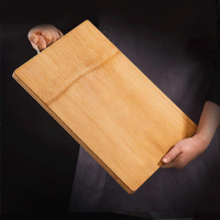 整竹菜板家用竹子實心無膠砧板大號加厚廚房蒸板切菜案板粘板刀板