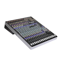 TKsound 16 Channel digital console DJ controller stage performance Equalizer professional audio mixer