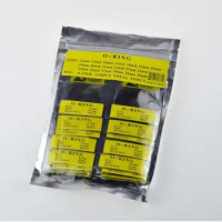 MIX 19kinds Universal Black Watch Cover Rubber Sealing Ring 0.5mm