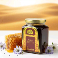 Muhajirin Food Madu Habbatusauda 350G Madu Blackseed Honey Dalam Kemasan 350G