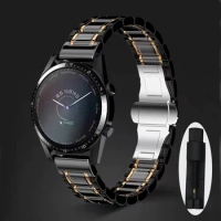 For Samsung galaxy watch 3 45mm 41mm 46mm Gear S3 Frontier amazfit bip/active bracelet 20/22mm watch band Huawei watch gt 2 Pro