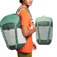 Nike 後背包 Hike 綠 白 大空間 15吋 可調背帶 軟墊 登山包 筆電包 背包 DJ9677-338