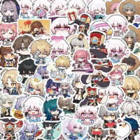 80pcs/set Honkai Impact3 Anime Stationery Sticker Sticker Waterproof Children Student Fashion Stationery Honkai: Star Rail Decor