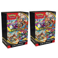 Pokémon PTCG Bahasa Inggeris Mega Phantasmal Flames MEGA EVOLUTION Set Pengecil Meja Latihan (ME01/0