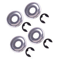 4 Sets Sprocket Washer &amp; E-Clip Fit for Stihl 017 018 019 020 021 023 024 026 028 029 034 036 039 MS170 Chainsaw 00009581022