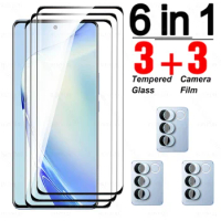 6To1 3D Curved Glass For Vivo V27 Pro 5G 6.78'' Tempered Glass Vavo V27Pro Vovi V 27 VivoV27 VivoV27Pro Camera Screen Protector