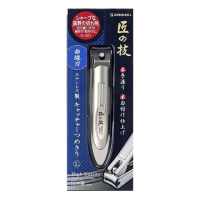 【GB 綠鐘】日本綠鐘匠之技鍛造不銹鋼指甲剪-L-曲線刃-G-1031(指甲剪)