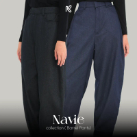 Navie Collection Killua Barrel Pants Cotton Denim | Navie Barrel Pants