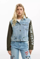 Desigual Mickey Mouse™ bimaterial parka