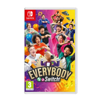 【Nintendo 任天堂】NS Switch Everybody 1-2-Switch! 外文封面(中文版)