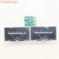 P-134 VU Meter AMP Amplifier Head DB Level DAC Audio Backlight Hifi DIY Kits With Driver Board