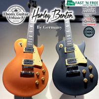 Harley Benton from Germany standard Les Paul electric guitar (Matt gold & Matt Black)