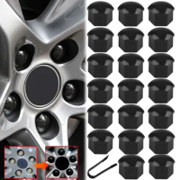 20pcs/set 21/19/17mm Car Wheel Nut Caps Protection Covers Caps Anti-Rust Auto Hub Screw Cover Auto Tyre Nut Bolt Decoration