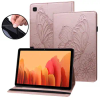 Flip Butterfly Embossed Stand Case for Samsung Galaxy Tab S5e 10.5 Smart Tablet Cover for Samsung SM-T720 SM-T725 Funda Coque