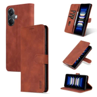 EUCAGR Luxury Business Wallet Magnetic PU Flip Leather Case for OPPO A2 A1 Pro A78 4G Card Slot Holder Cover for OPPO K11X
