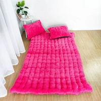 SKY - Kasur Rasfur Bulu Lantai Gender 200 / 180 / 140 / 120 King Jumbo Tebal Bonus 2 Bantal JUMBO (m