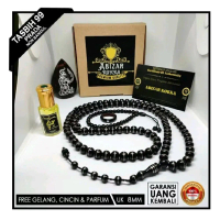 Tasbih Kokka Asli Motif Prada non Bandul Diameter 8MM 99Butir Original Tasbih Kokka