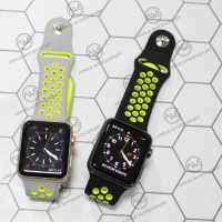 Apple Watch Nike Starp 3,8 mm - Sport Band Tali jam Rubber