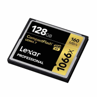 Lexar Professional 1066x 128GB CF 記憶卡 VPG-65 160MB / s讀取 [2美國直購]