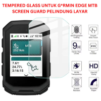 Tempered Glass compatible untuk Garmin Edge MTB Screen Guard Pelindung Layar