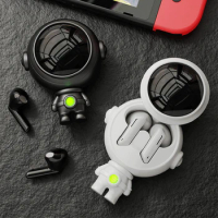 Tws Headphone Touch Control Earbuds Stereo Sports Wired 5.3 Blutooth Earphone Astronaut Ornaments Gamer Low Latency Headset Y04